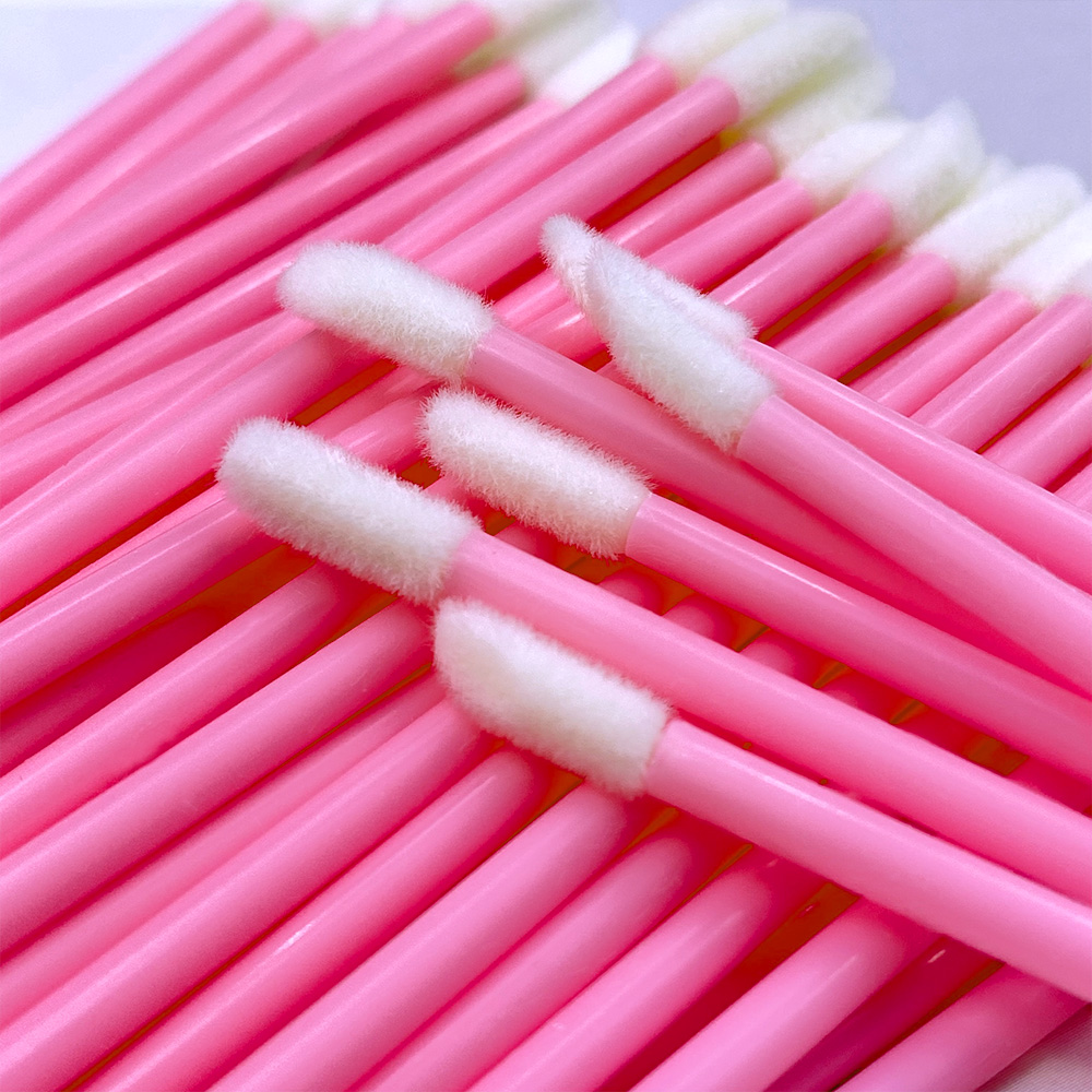 Beauty Makeup Products - Brosse à lèvres jetable, 50/500 pièces,
