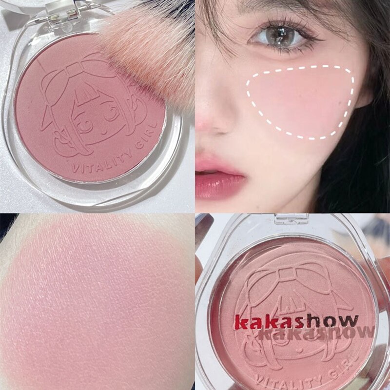 J Beauty Makeup - Double Gradient Blush Faits saillants Naturel