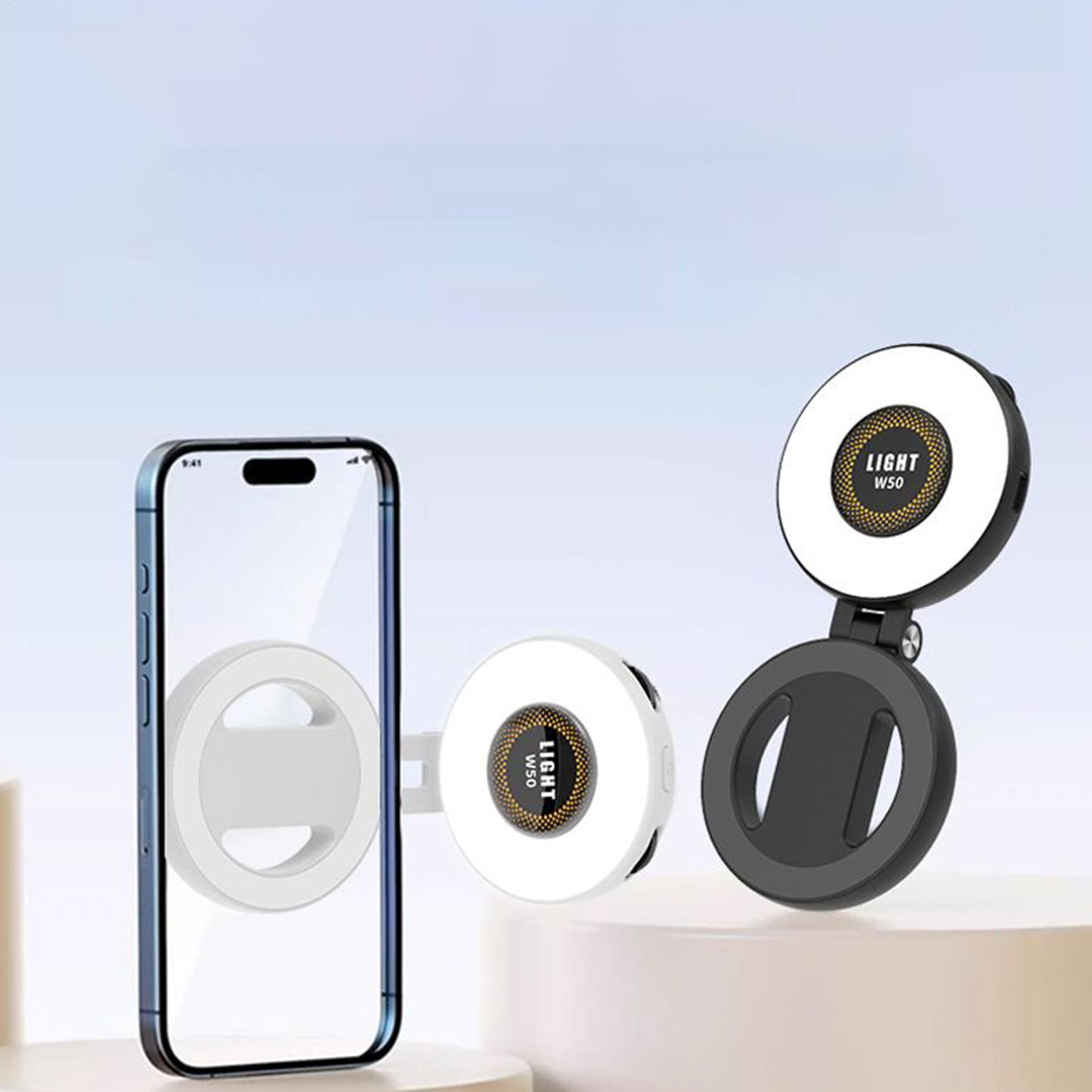 Beauty Works Makeup - Lumière magnétique pour selfie, 3 modes