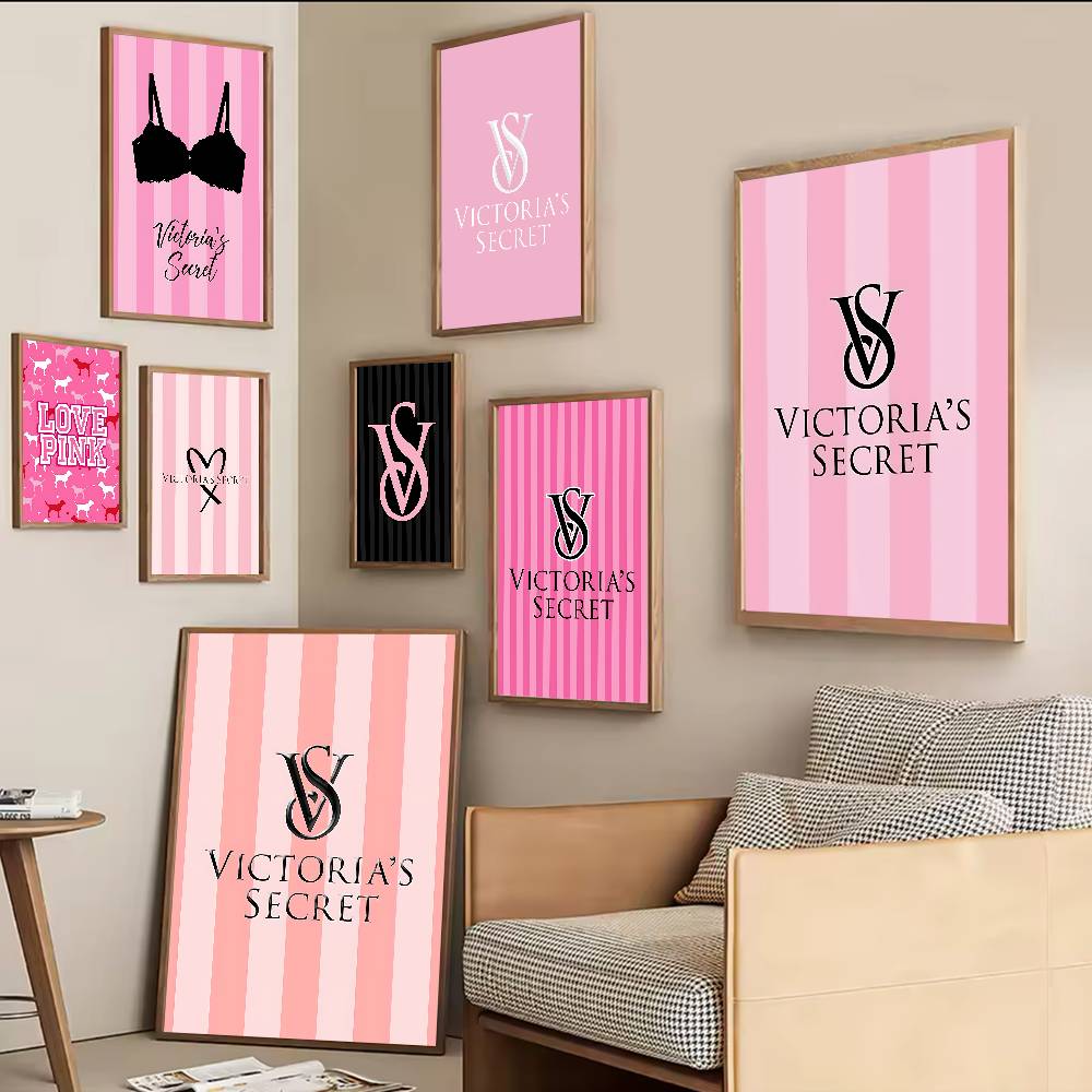 Beauty Makeup Louis Vuitton - Affiches vintage V-Victorias-Fashion-S-Secret, impressions sur papier