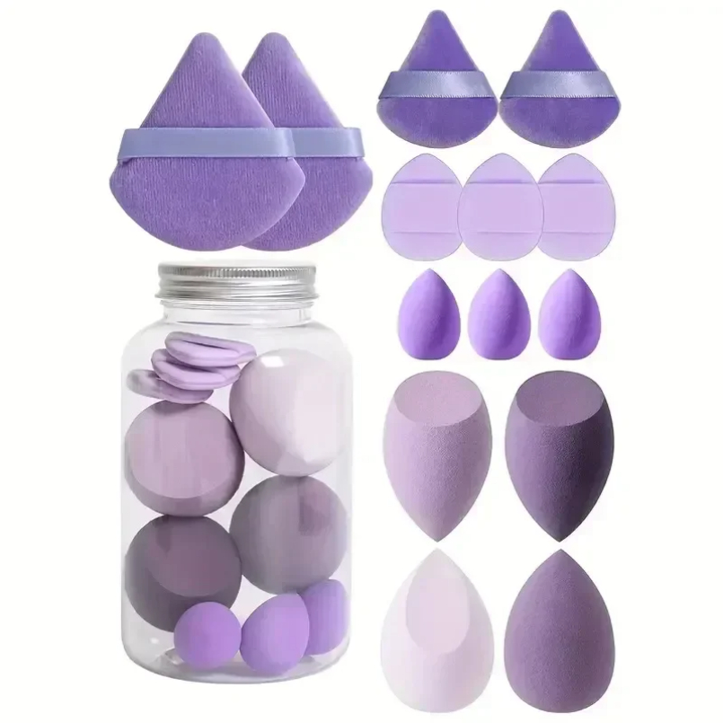 Beauty Bay Makeup - 12/14 pièces éponge de maquillage bouffée