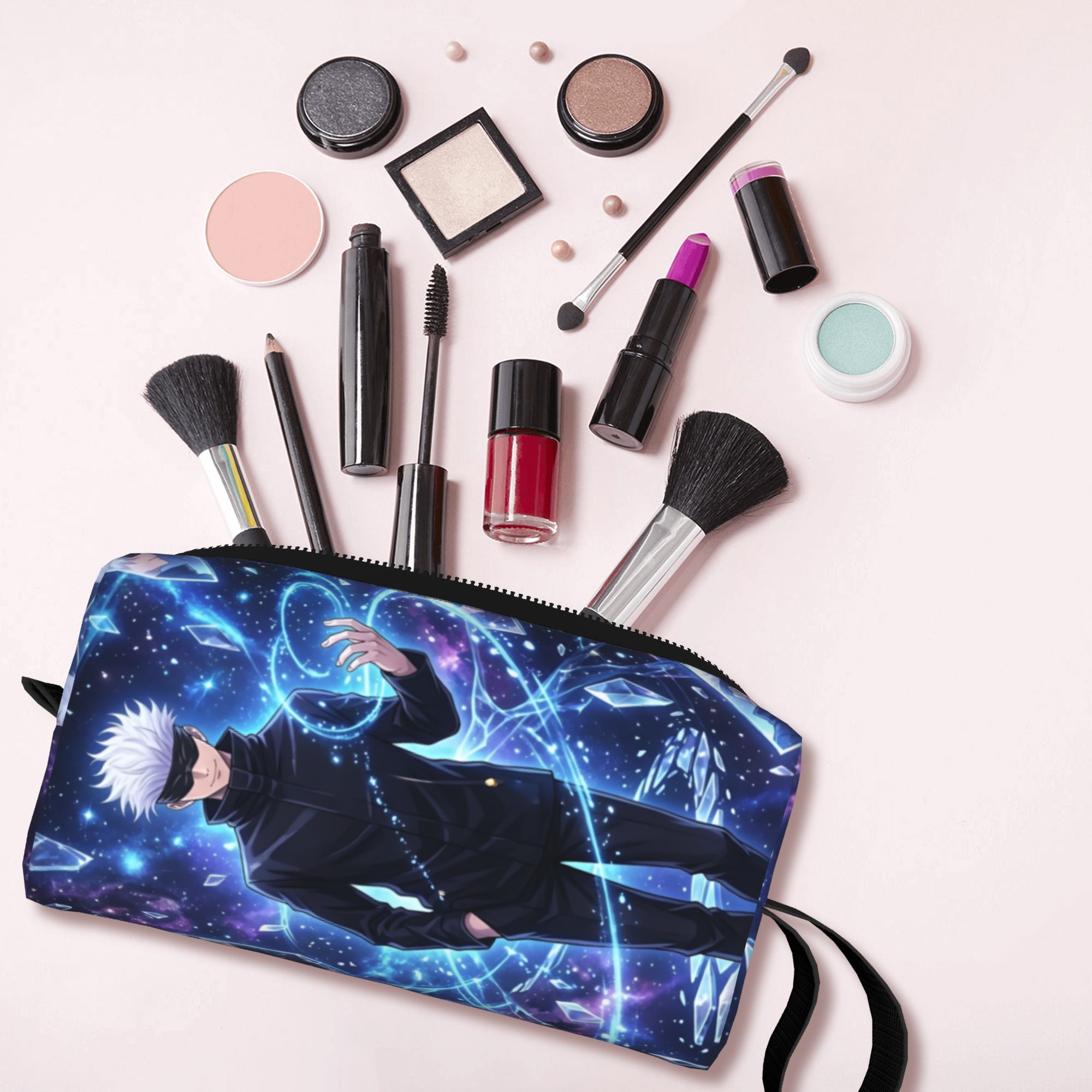 J Beauty Makeup - Sac de toilette de voyage personnalisé