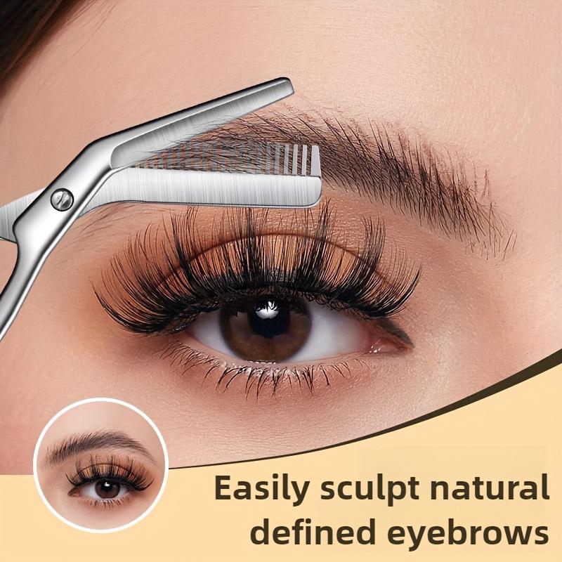 Beauty Works Makeup - Ciseaux à sourcils en acier inoxydable