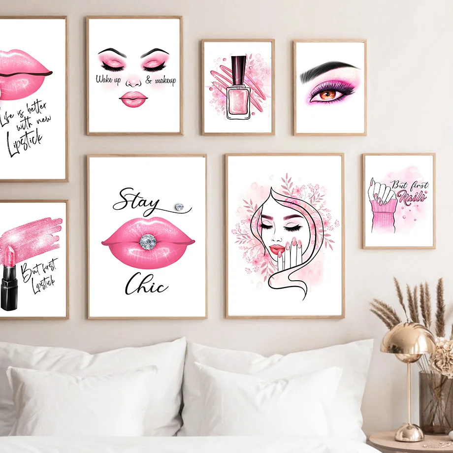 J Beauty Makeup - Peintures sur toile, affiches et impressions