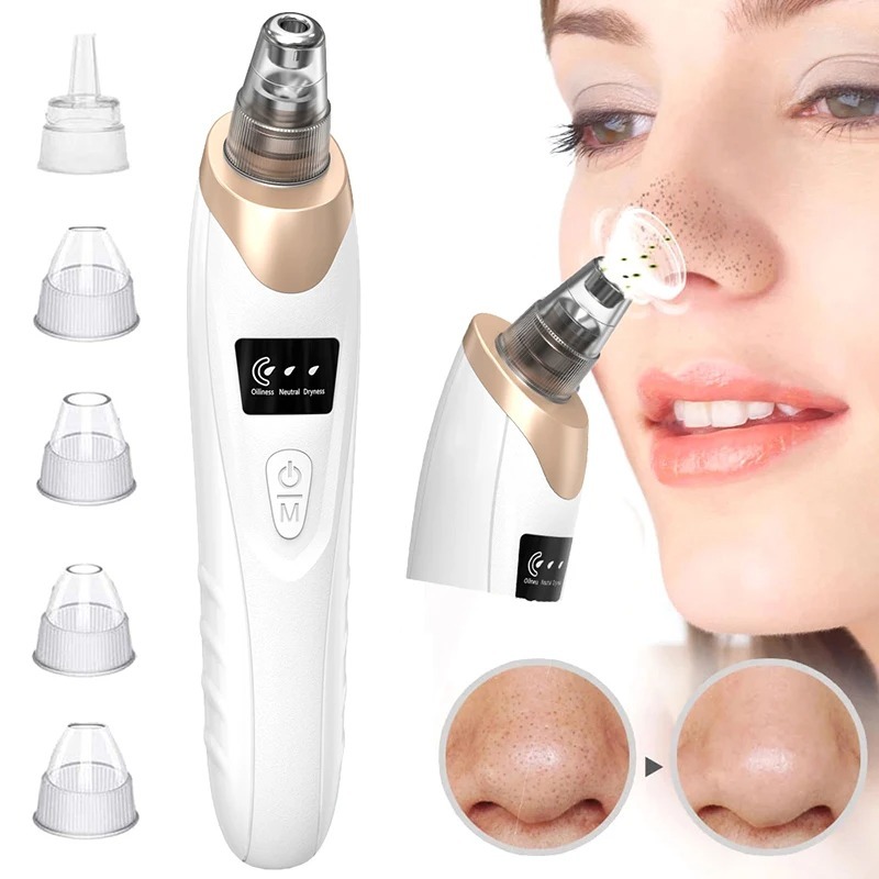 Pore Vacuum - Extracteur de points noirs rechargeable, aspirateur