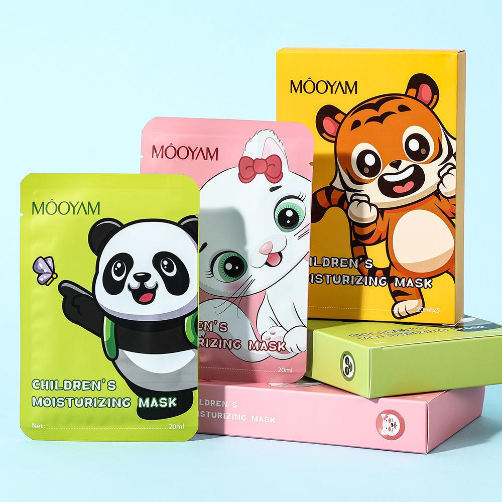5 pièces enfants mignon Animal - Sheet Face Mask Pack avis et prix