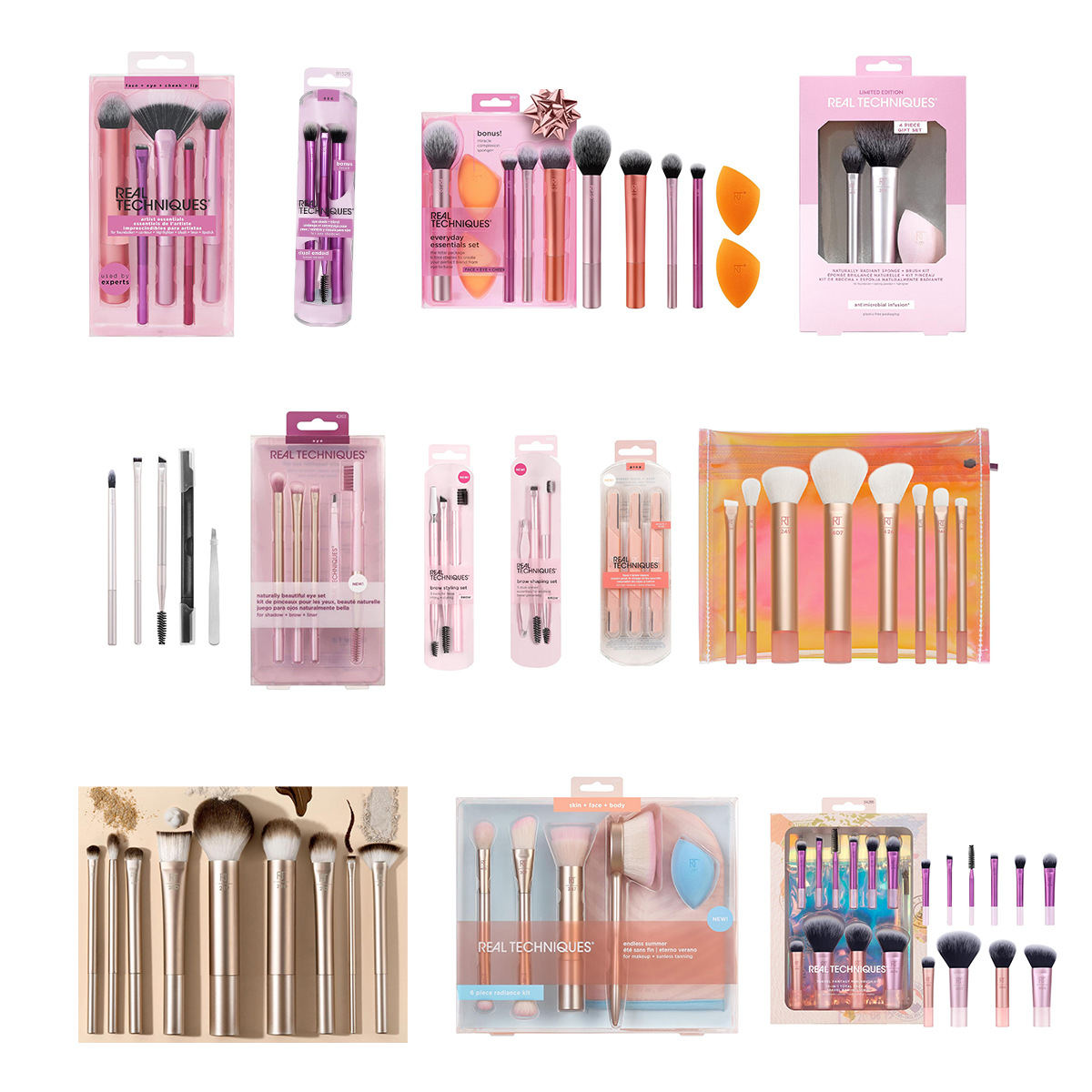 Ensemble complet de pinceaux d - Beauty Bay Makeup avis et prix