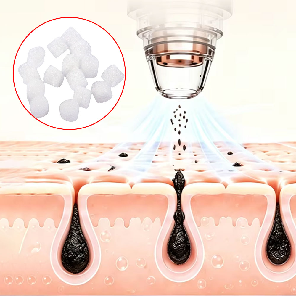 100/200 pièces Éponges filtran - Pore Vacuum avis et prix