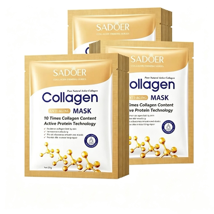 Masque facial coréen au collag - Sheet Face Mask Pack avis et prix