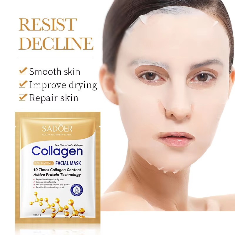 Masque facial coréen au collag - Sheet Face Mask Pack avis et prix