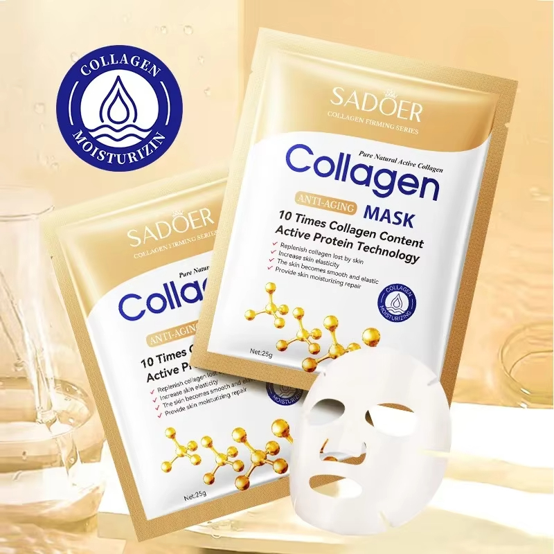 Masque facial coréen au collag - Sheet Face Mask Pack avis et prix