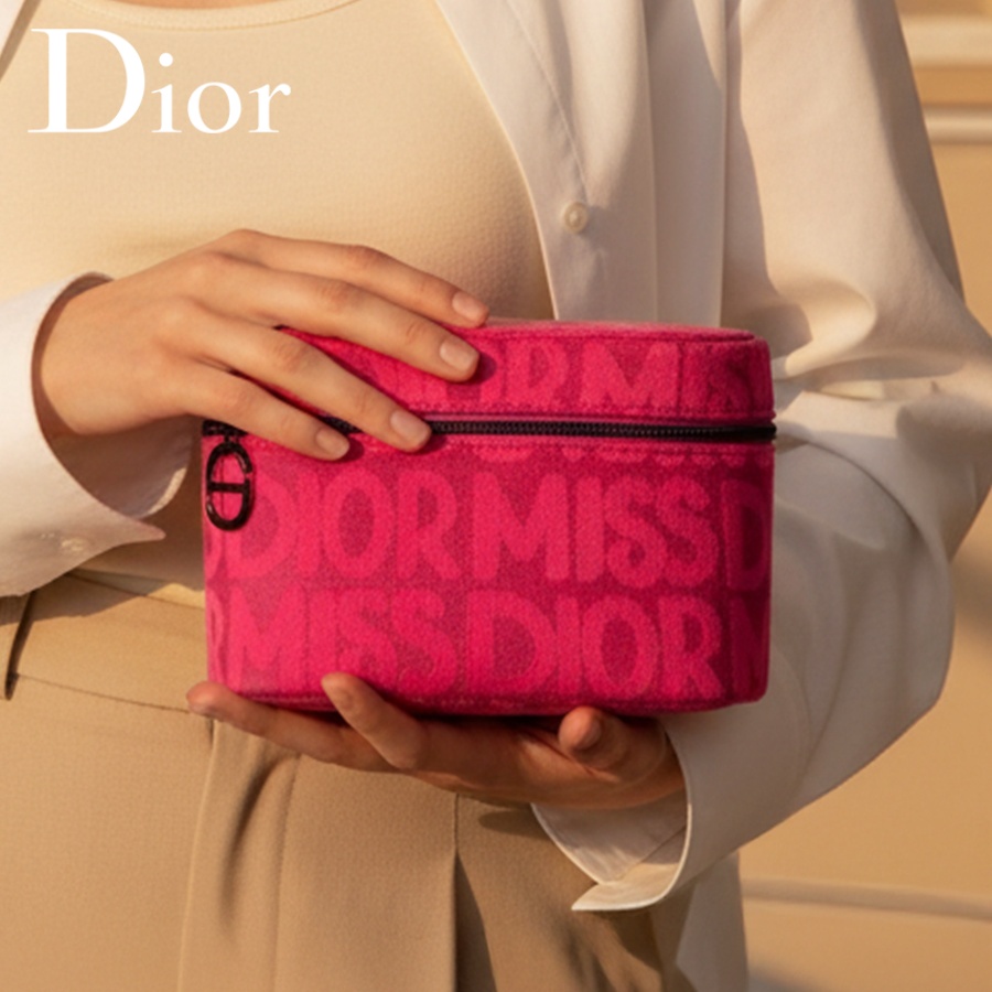Sac cosmétique rose de Dior po - Beauty Makeup Dior avis et prix