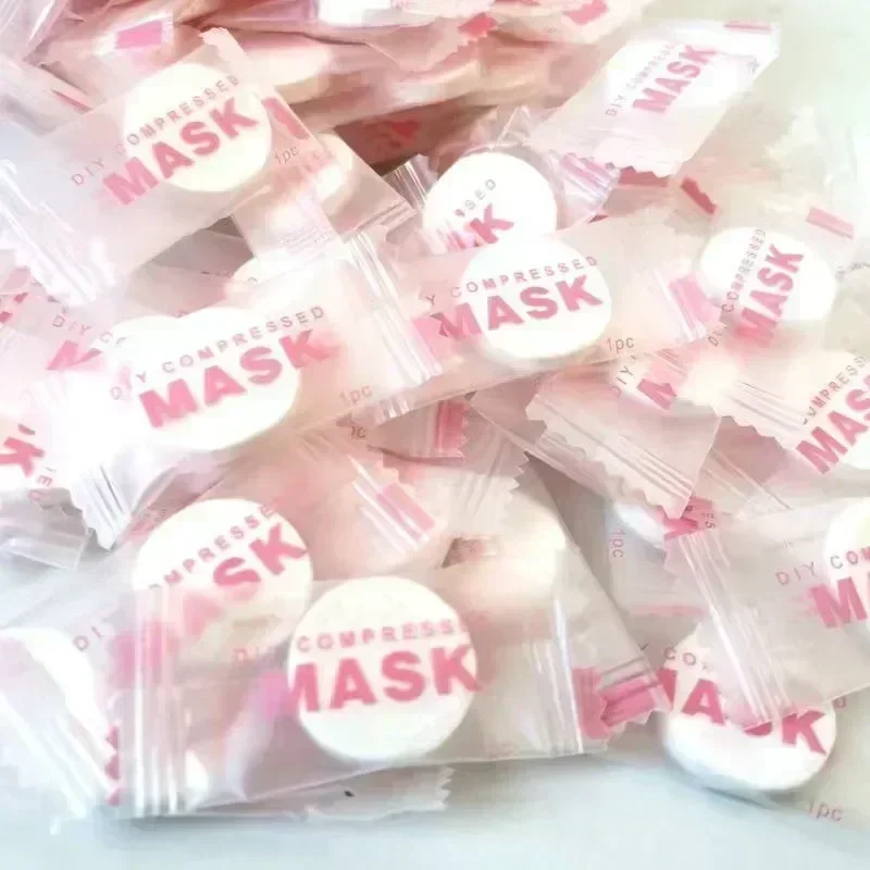 100 masques faciaux compressés - Sheet Face Mask Pack avis et prix