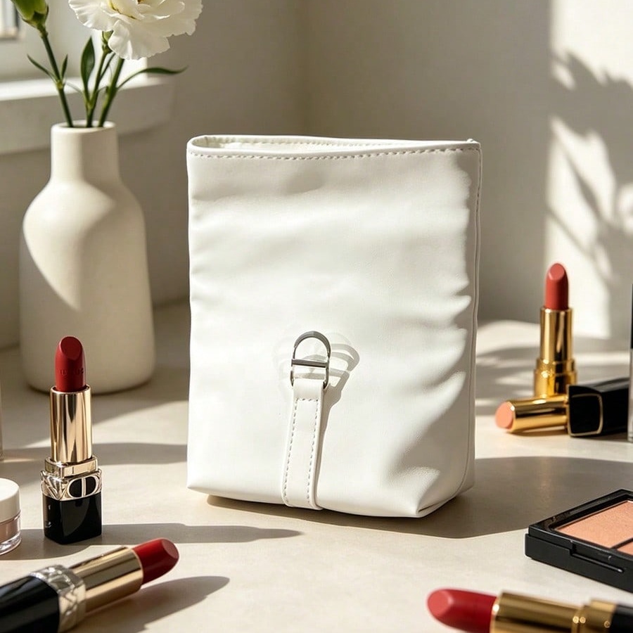Sac cosmétique blanc de Dior,  - Beauty Makeup Dior avis et prix