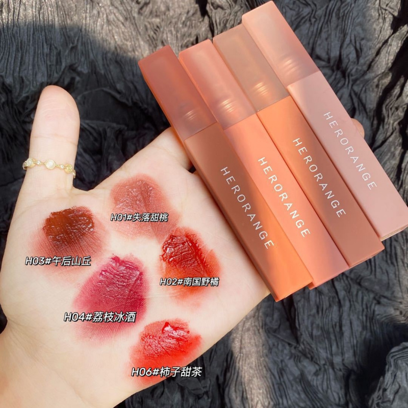 Rouge à lèvres HERORANGE de ha - Beauty Makeup Diary avis et prix