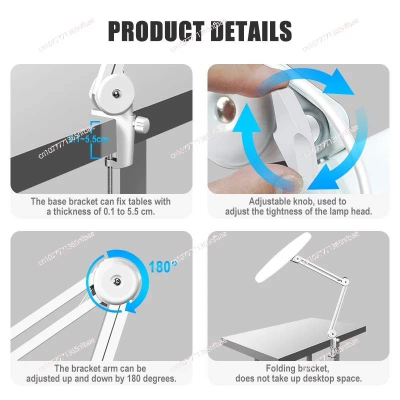 Lampe de bureau LED à bras lon - Beauty Works Makeup avis et prix