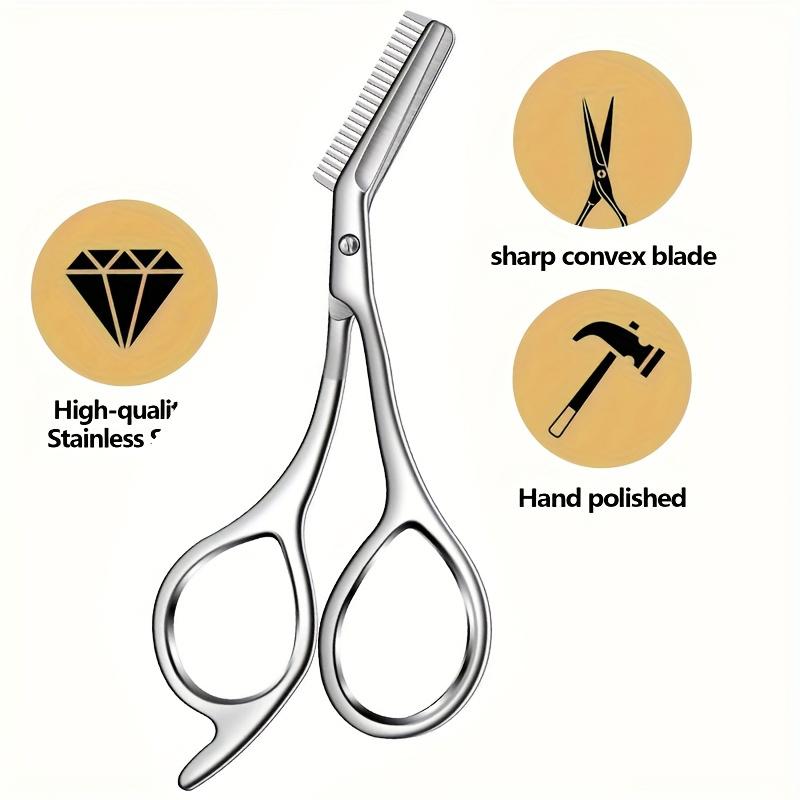 Ciseaux à sourcils en acier in - Beauty Works Makeup avis et prix