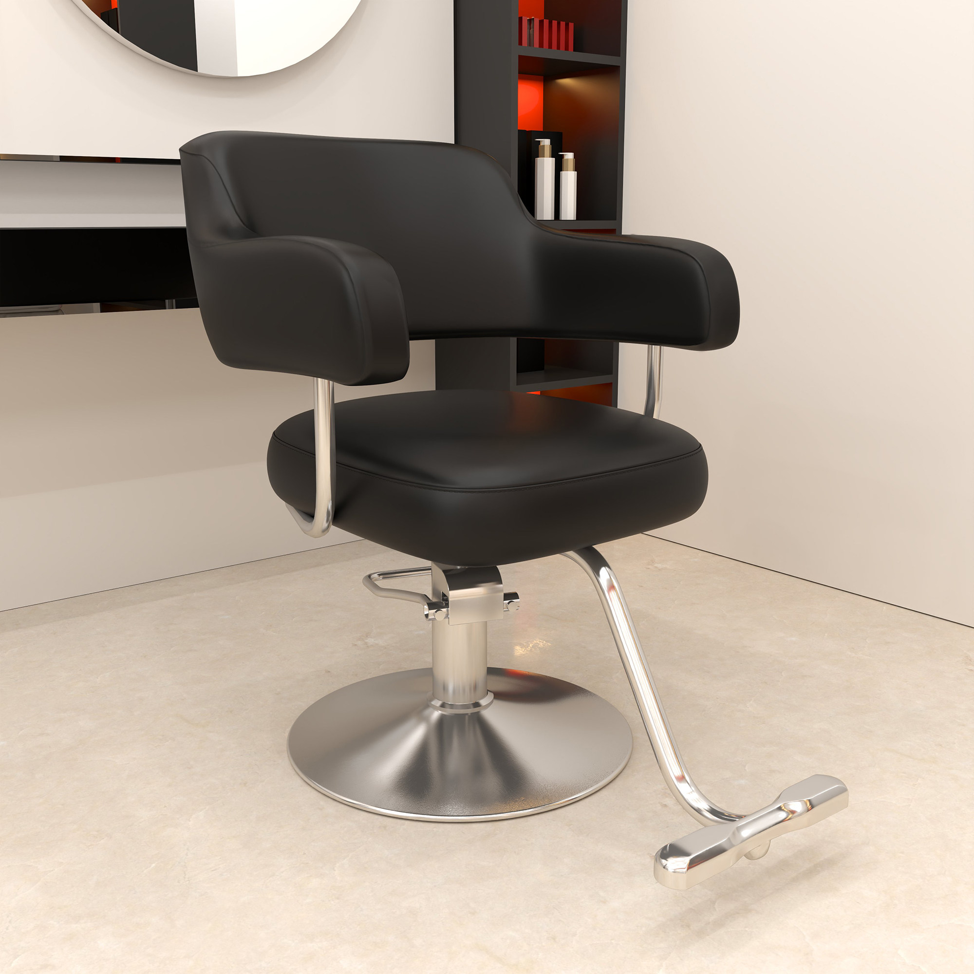 Fauteuils de Barbier et de Maq - Beauty Works Makeup avis et prix