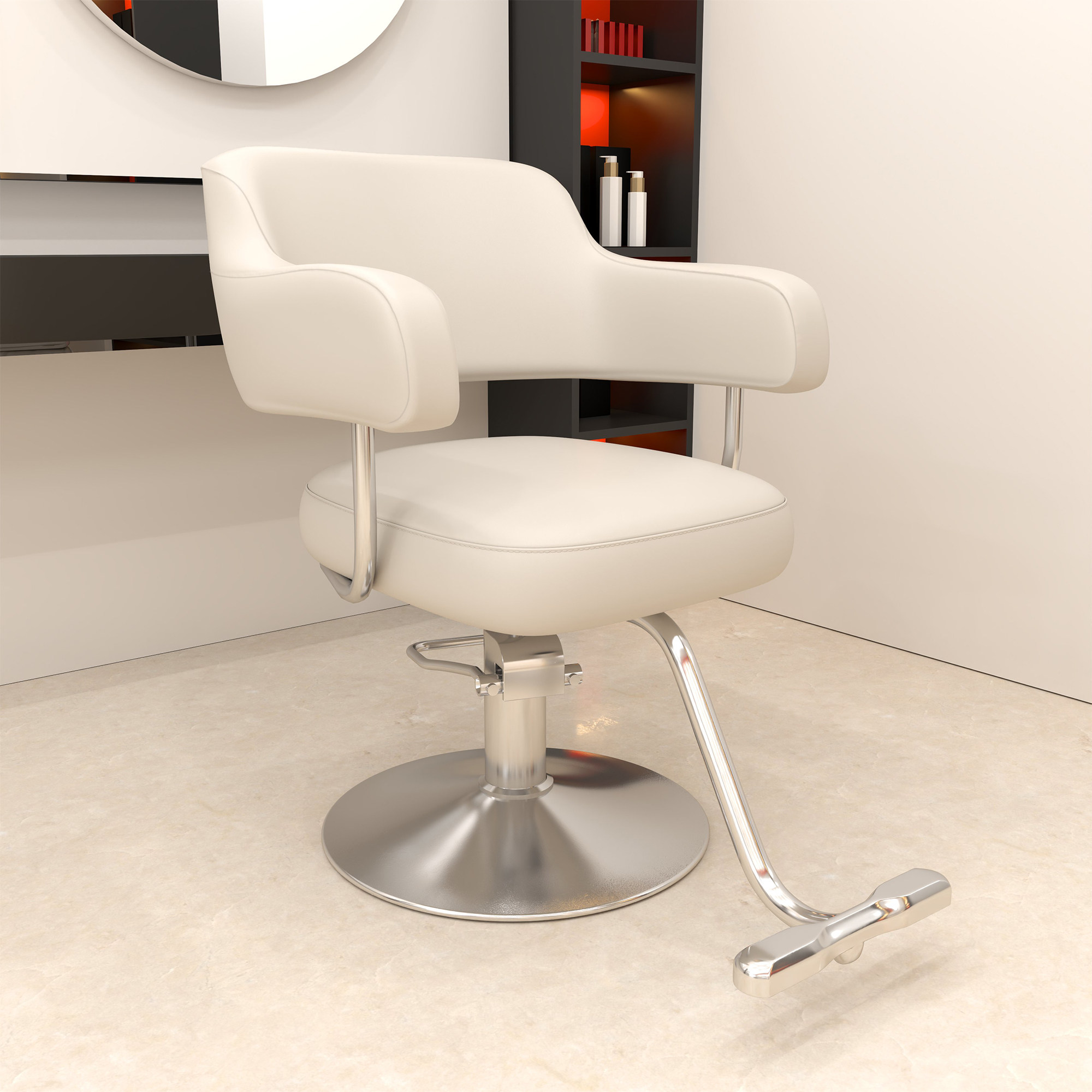 Fauteuils de Barbier et de Maq - Beauty Works Makeup avis et prix