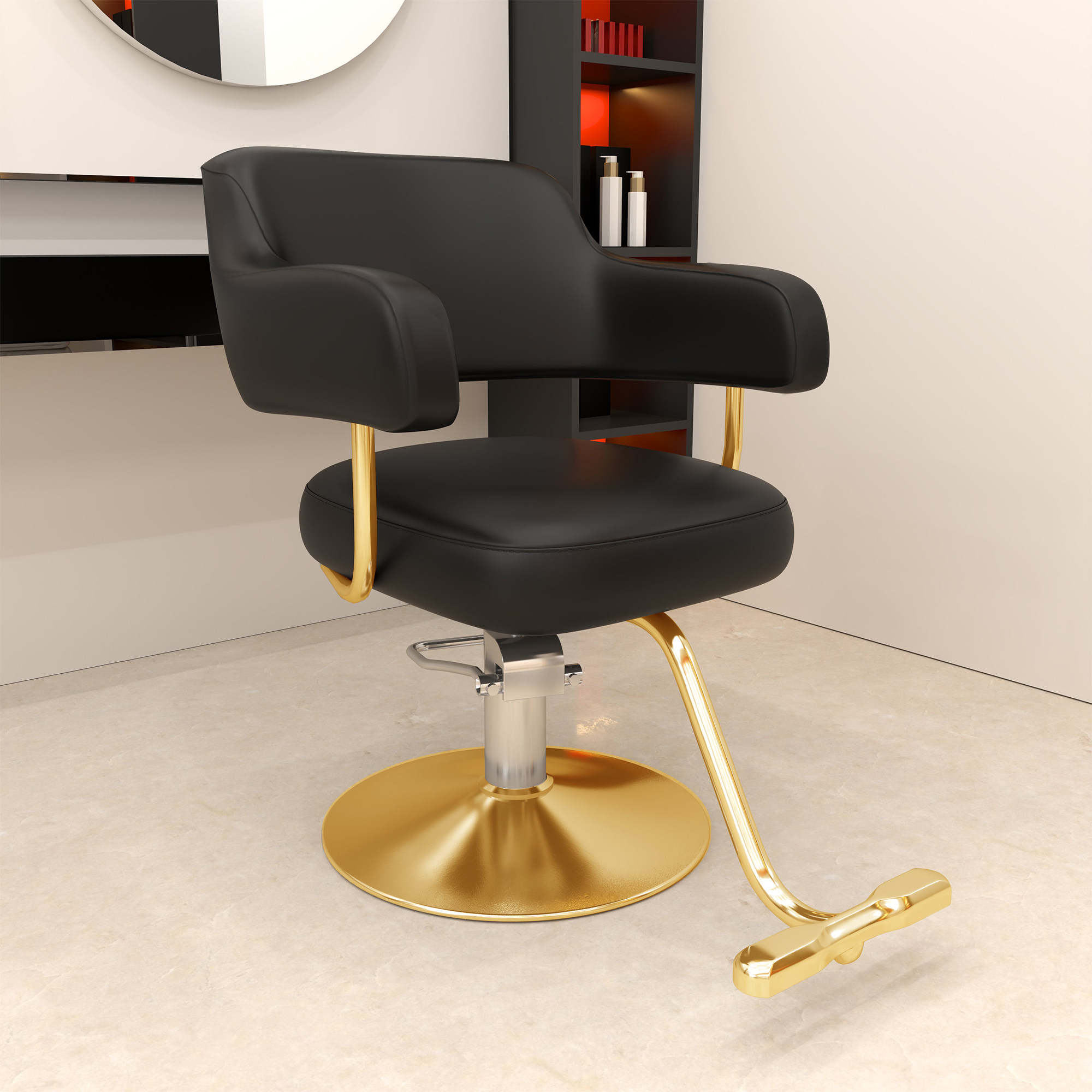 Fauteuils de Barbier et de Maq - Beauty Works Makeup avis et prix