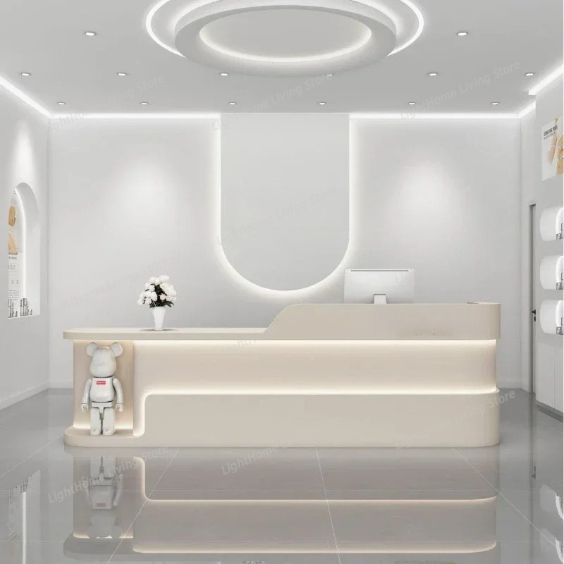 Comptoir de réception moderne  - Beauty Makeup Institute avis et prix