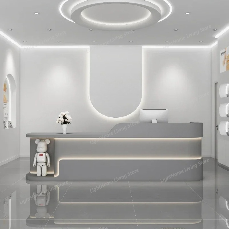 Comptoir de réception moderne  - Beauty Makeup Institute avis et prix