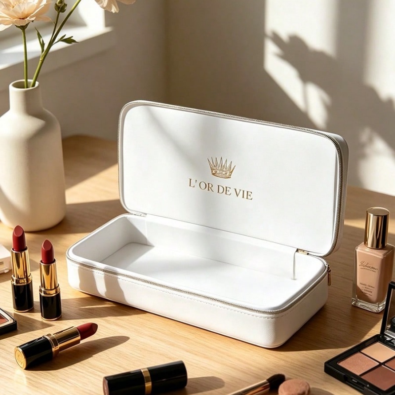 Sac cosmétique blanc de Dior,  - Beauty Makeup Dior avis et prix