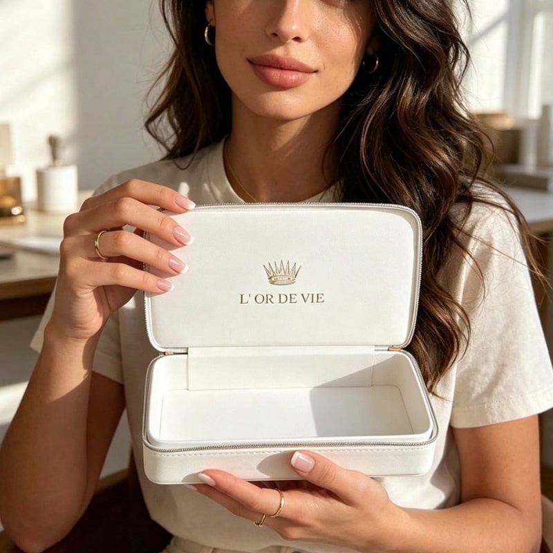 Sac cosmétique blanc de Dior,  - Beauty Makeup Dior avis et prix