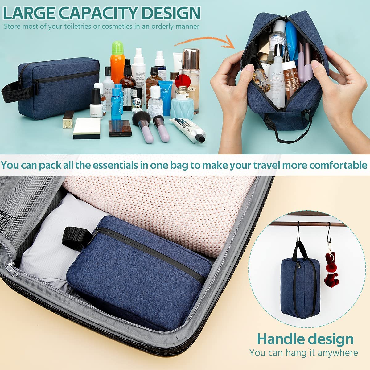Trousse de toilette de voyage  - Makeup Beauty Necessaire avis et prix