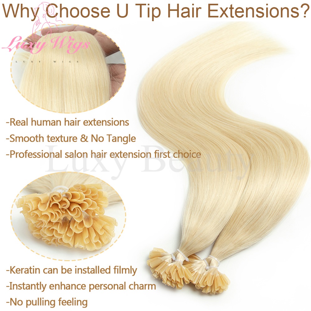 Blonde U Tip Nail Tip Extensio - Pure Beauty Hair & Makeup avis et prix