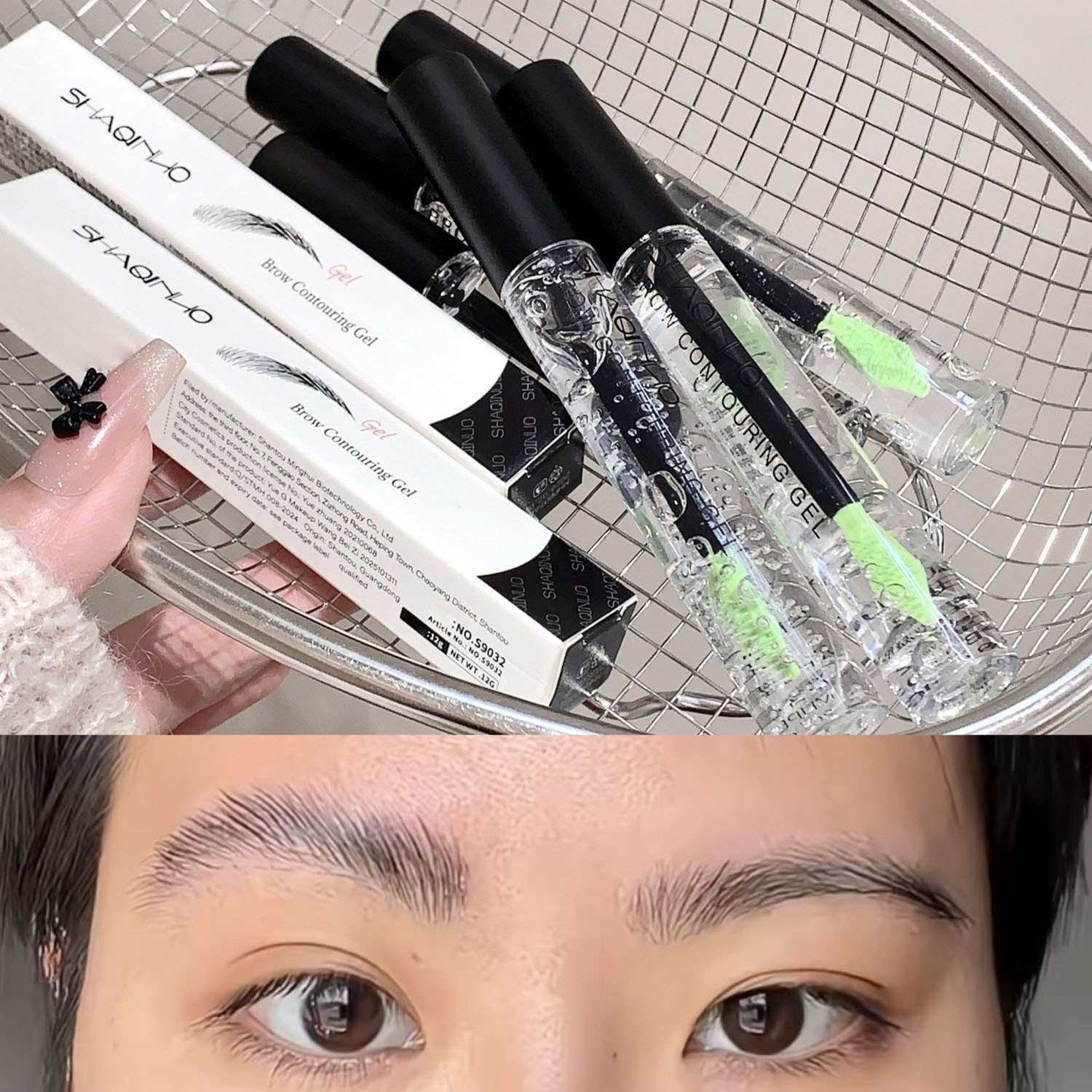 Gel de mise en forme des sourc - Beauty Makeup Fixer Natural avis et prix