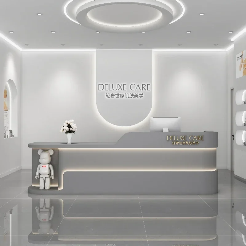 Comptoir de réception moderne  - Beauty Makeup Institute avis et prix